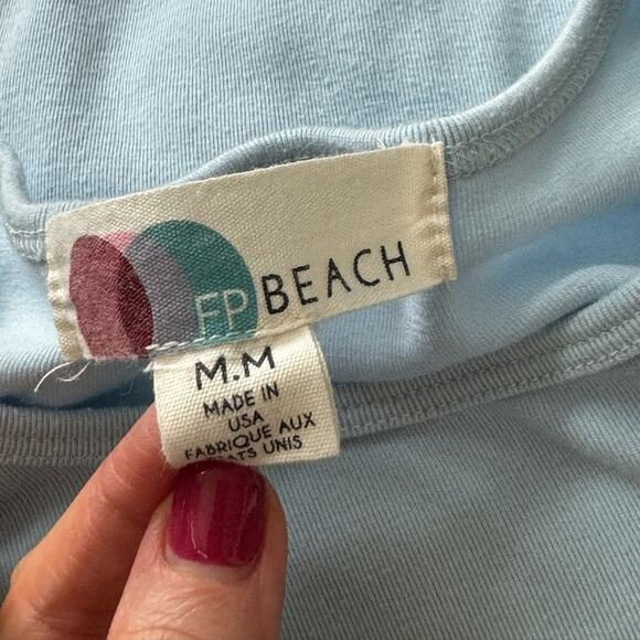 Free People Light Blue Maxi Dress - Picture 2 of 9